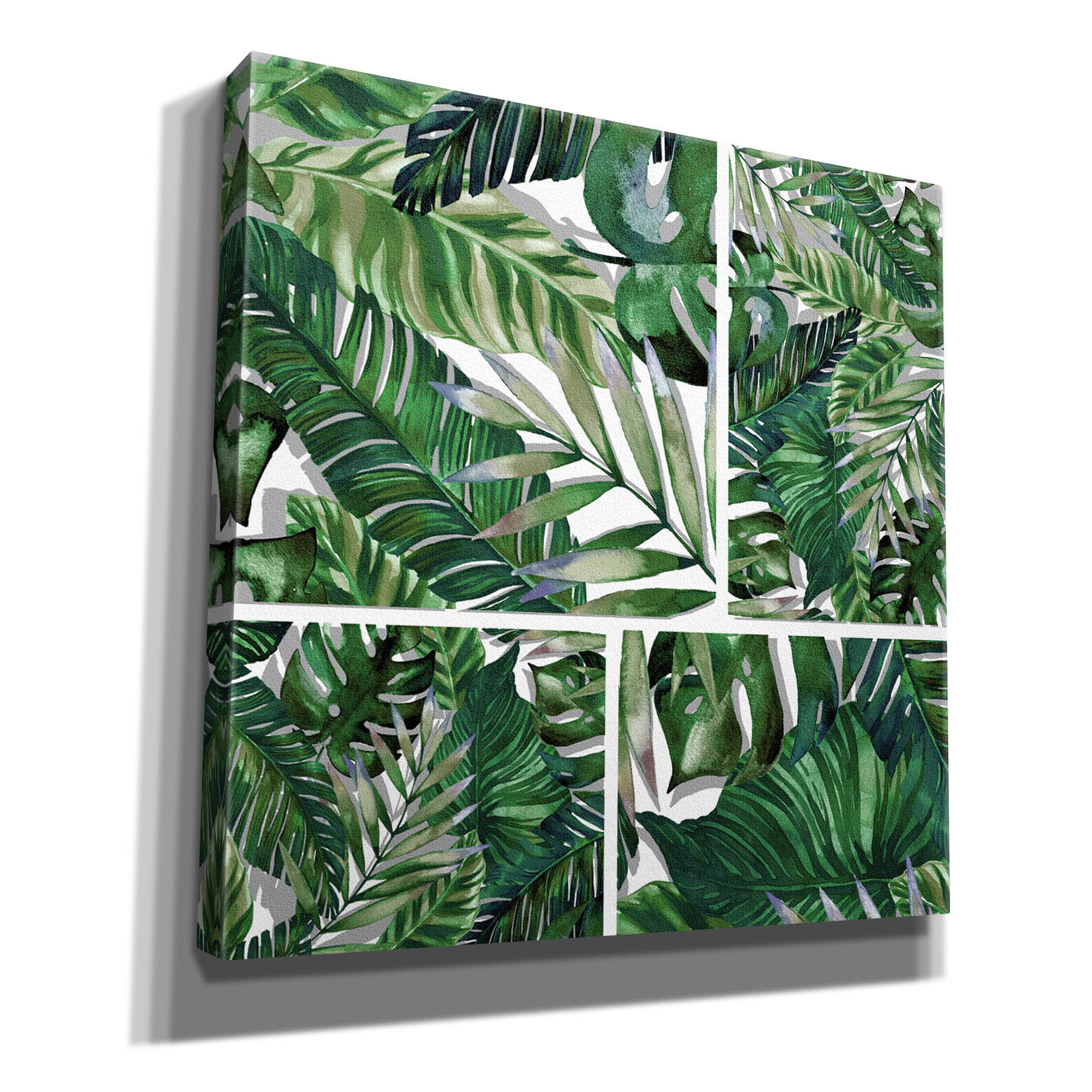 Bay Isle Home™ Tropical Leaves 3' by Mark Ashkenazi Canvas Wall Art ...