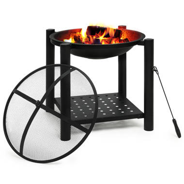 Arlmont & Co. Natavia 36.2'' H x 26'' W Outdoor Fire Pit with