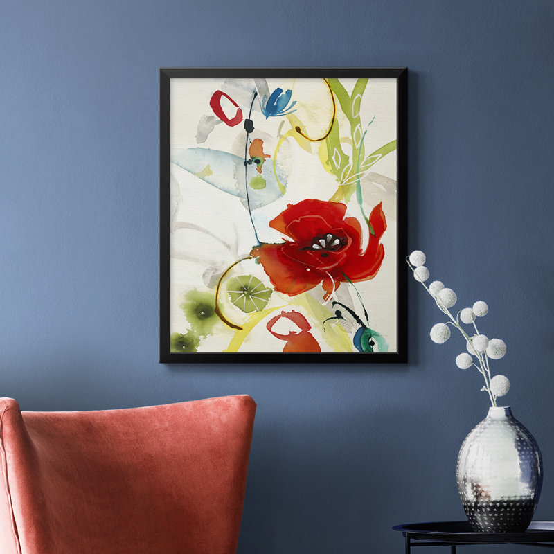 Toile encadrée de qualité locale - couleur locale II - prête à être accrochée, H 20 po x l 16 po, Noir