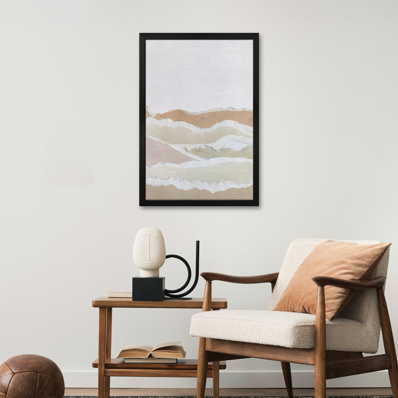 Collage de réflexions II - reproduction d'art murale - affiche de galerie, H 24 po x l 16 po