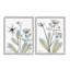 "Modern Budding Blooms" par Albert Koetsier, 2 pièces sur toile-861751354