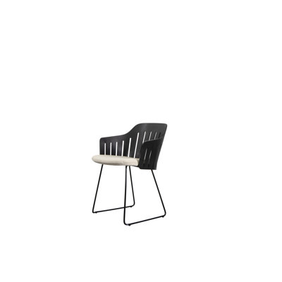 Choice Chair Outdoor and Sledge Teak Base with Upholstery Cane-line Free Seat Cover