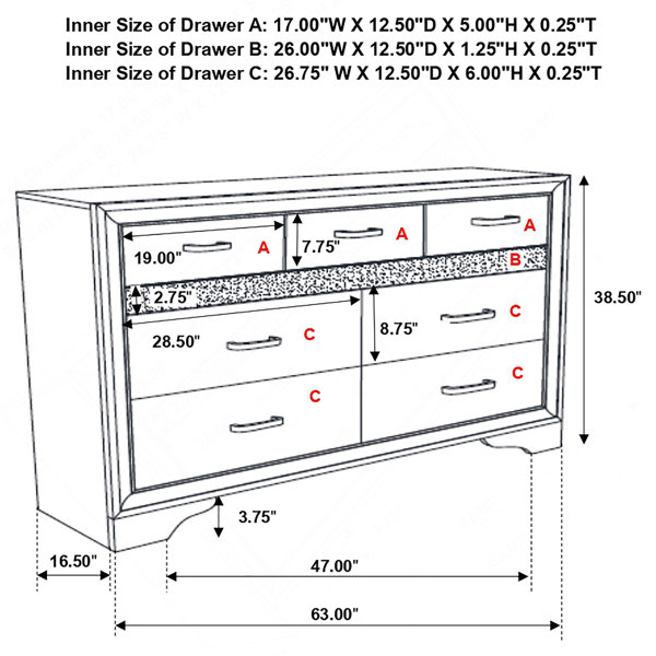 Dimensions du produit