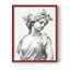 WOMEN Series III - reproduction encadrée de qualité supérieure - prête à être accrochée - aucun clou requis-110238038-110238039