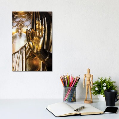 Golden Buddha Hand by Philippe Hugonnard - Wrapped Canvas Gallery-Wrapped Canvas Giclée