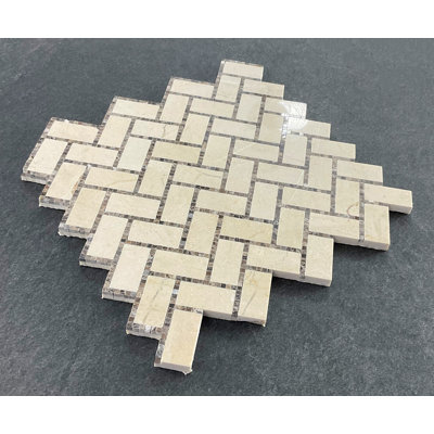 Straight Edge Natural Stone Marble Mosaic Sheet Wall Floor Use Tile