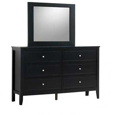 Commode Daniel G1313-D-50 (sans miroir), noir