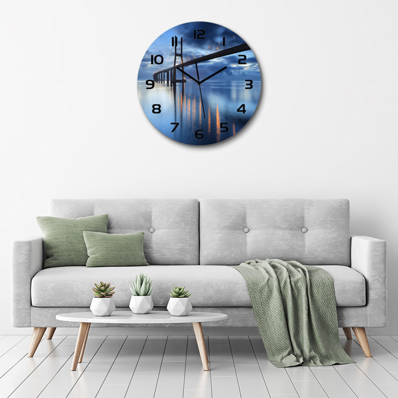 Jordan-Junior Glass Wall Clock