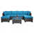 Teal is out of stock selected