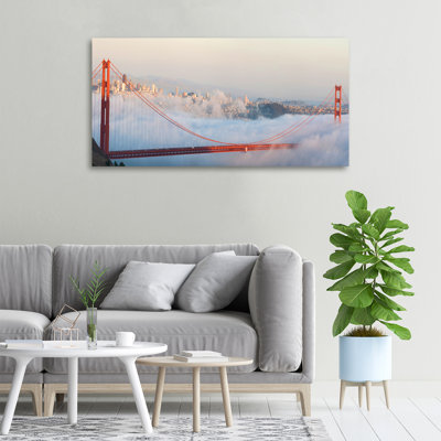 San Francisco Bridge - Wrapped Canvas Print
