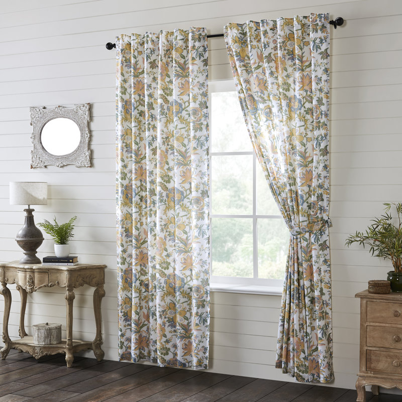 Bledian 100% Cotton Room Darkening Curtain Pair