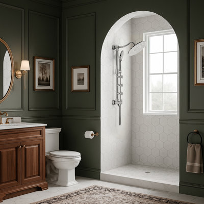 10" Rainfall Shower System with Body Jets