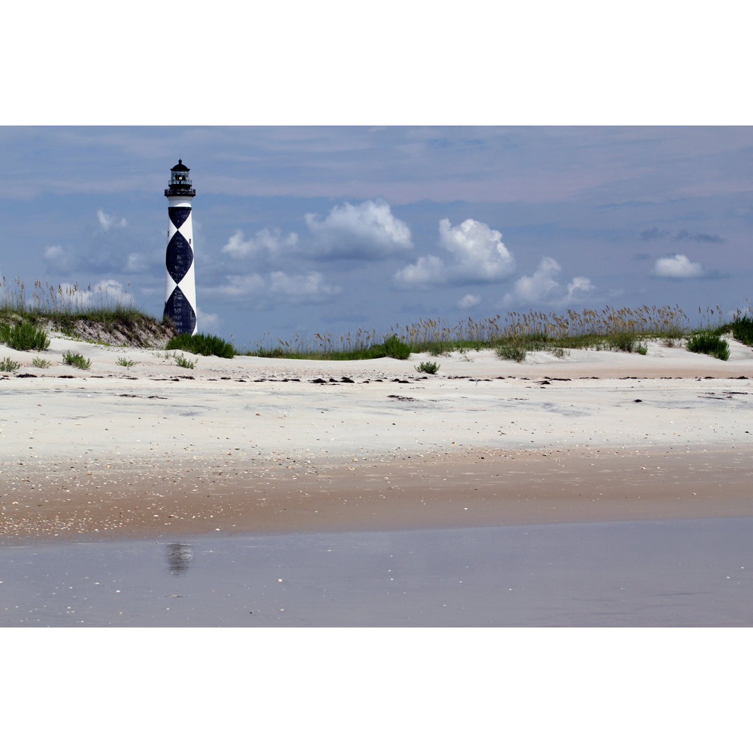 Cape Lookout Leuchtturm vom Strand aus