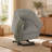 Ergonomic Lift Recliner Chair With Chenille Upholstery & Footrest - Cozy Barrel Design With Side Storage Pocket-8803318