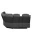 Canapé modulaire inclinable de style moderne-582579025