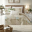Ensemble de literie pour grand lit surdimensionné en coton de qualité supérieure avec coussins décoratifs, design bord de mer