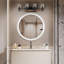 Miroir de salle de bain rustique rustique