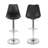 Claudia Adjustable Swivel Bar Stools, Kitchen Counter Height Barstools Dining Chairs with Footrest-88044350