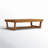 Louise Rectangular Acacia Outdoor Coffee Table , 39.5'' in. W 24.5'' in. D-2002305446