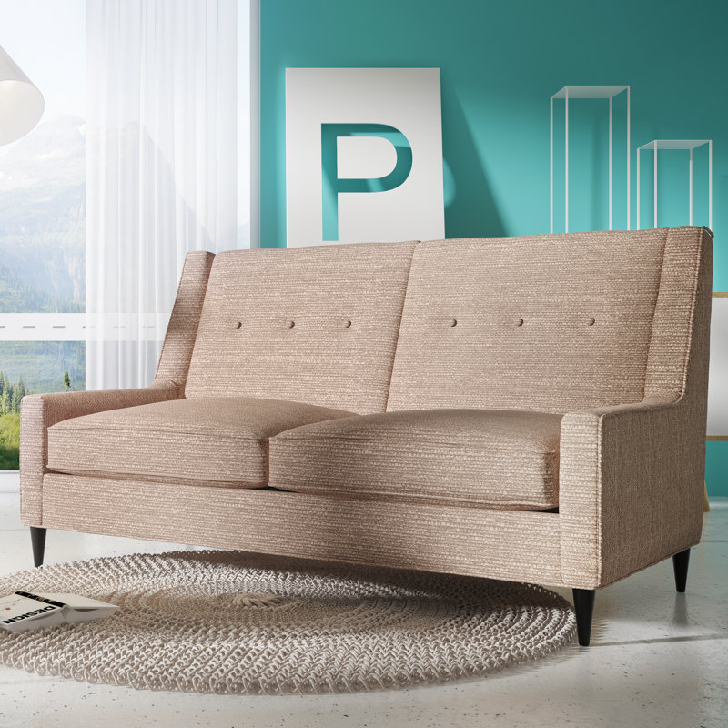 Augusta Plaza 2 Seater Loveseat, Beige