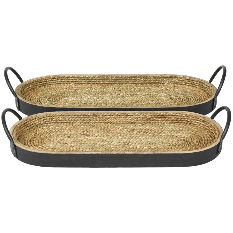 Plateau Mafalda, H 3,75 po x l 22,63 po x P 9,88 po