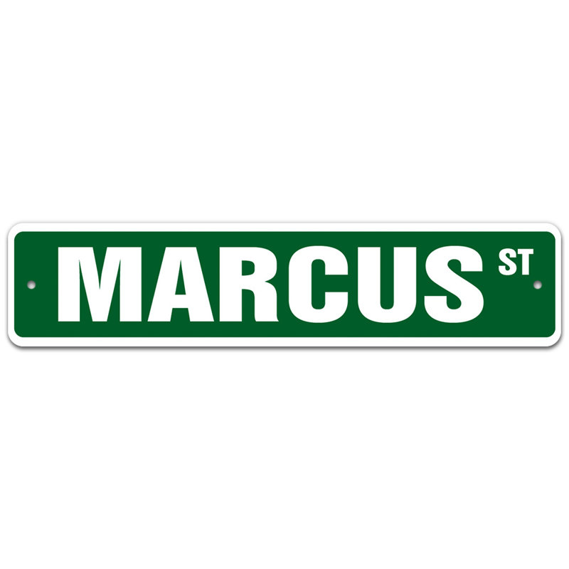 Plaque de rue Desiree, H 6 po x l 24 po x P 0,1 po