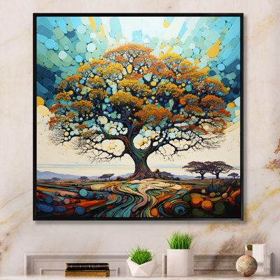 Baobab Tree Dancing III sur toile