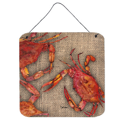 Reproduction d’art sur plaque crabe