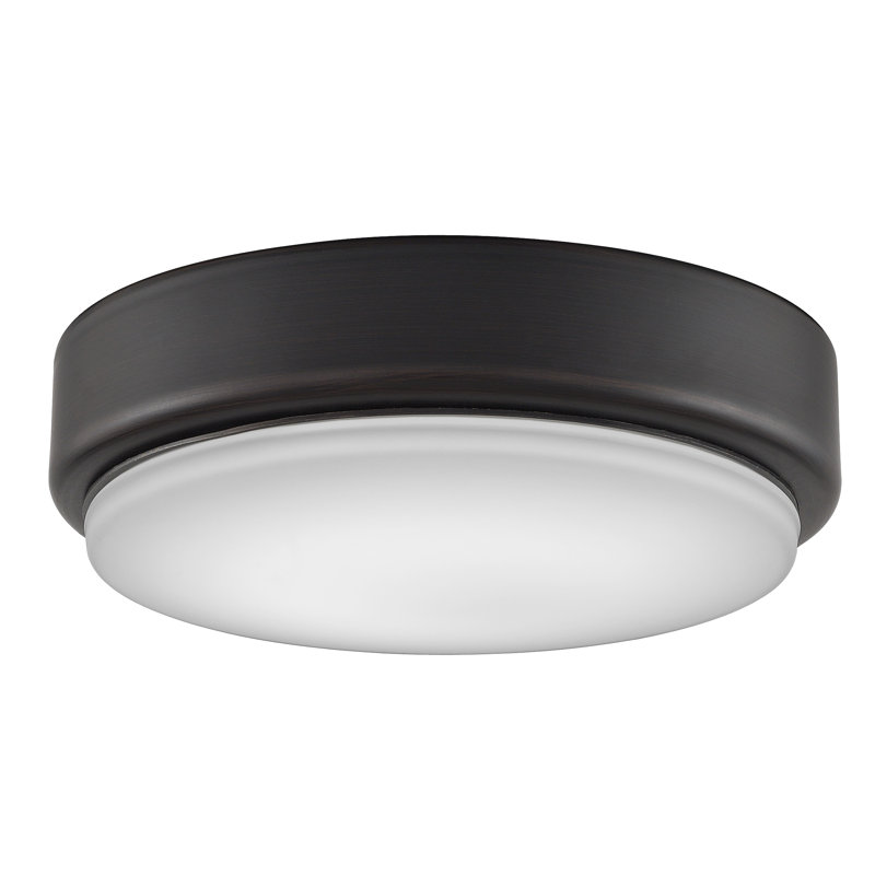 Ventilateur de plafond Levon, Bronze foncé