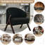 Chaise d'appoint Mid-Century moderne et confortable avec cadre en bois-1345440679