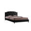Lit plateforme en cuir végétalien avec finition rose Karina, H 39,51 po x l 62,79 po x L 85,97 po-744098865-744098868