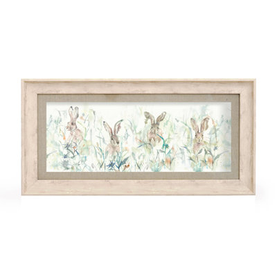 Bunnies - Single Picture Frame Print
