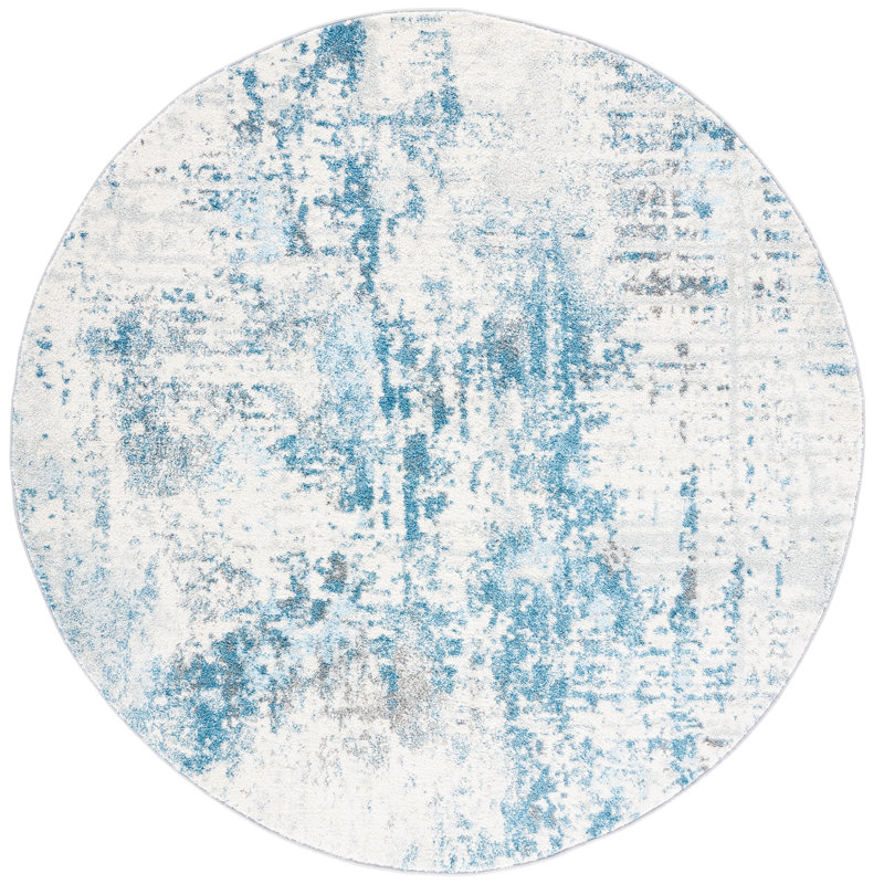 Olaughlin Performance Rug, Round 6'7"