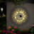 2 Pack Solar Fence Lights Metal Solar Powered Outdoor Waterproof Wall Deck Step Lights For Garden