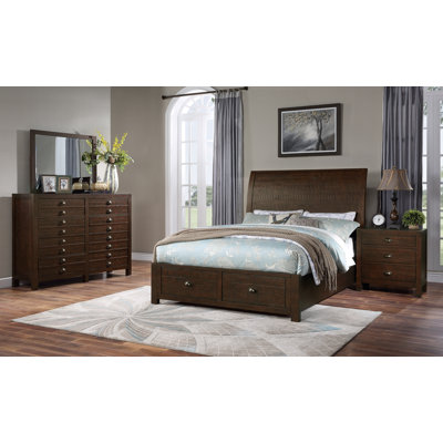 Anvita Low Profile Storage Sleigh Bed -  Red Barrel StudioÂ®, 8E4E1C772FC94F74A453D2B3BF4ACFD0