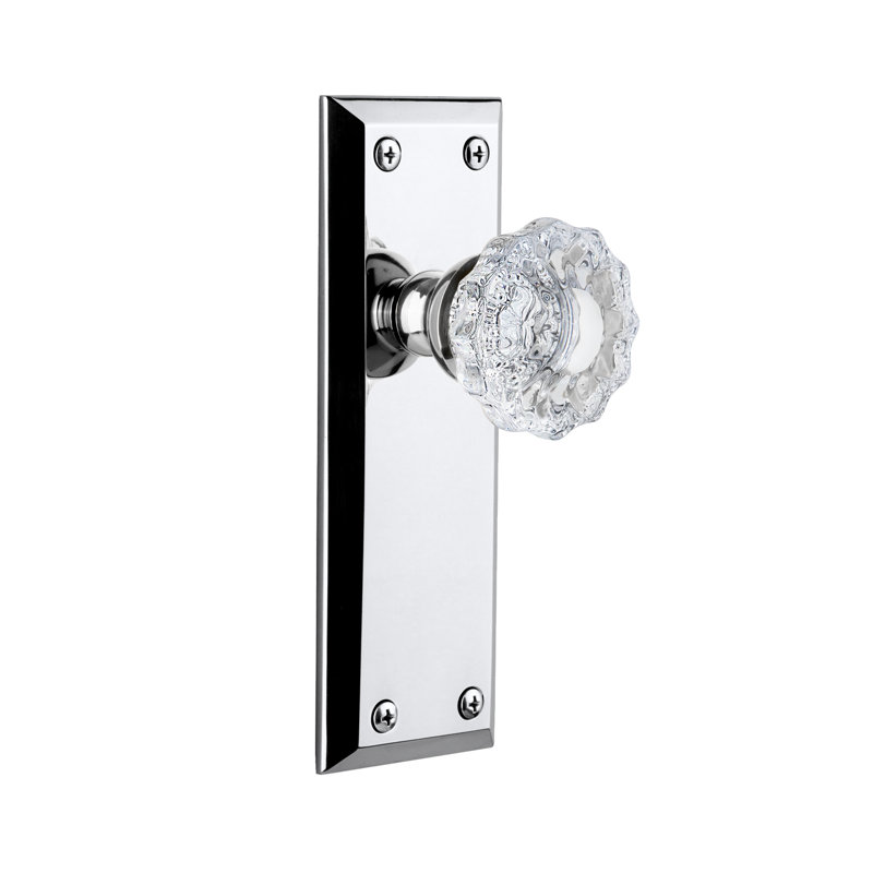 Fausse plaque Grandeur Fifth Avenue, Chrome brillant