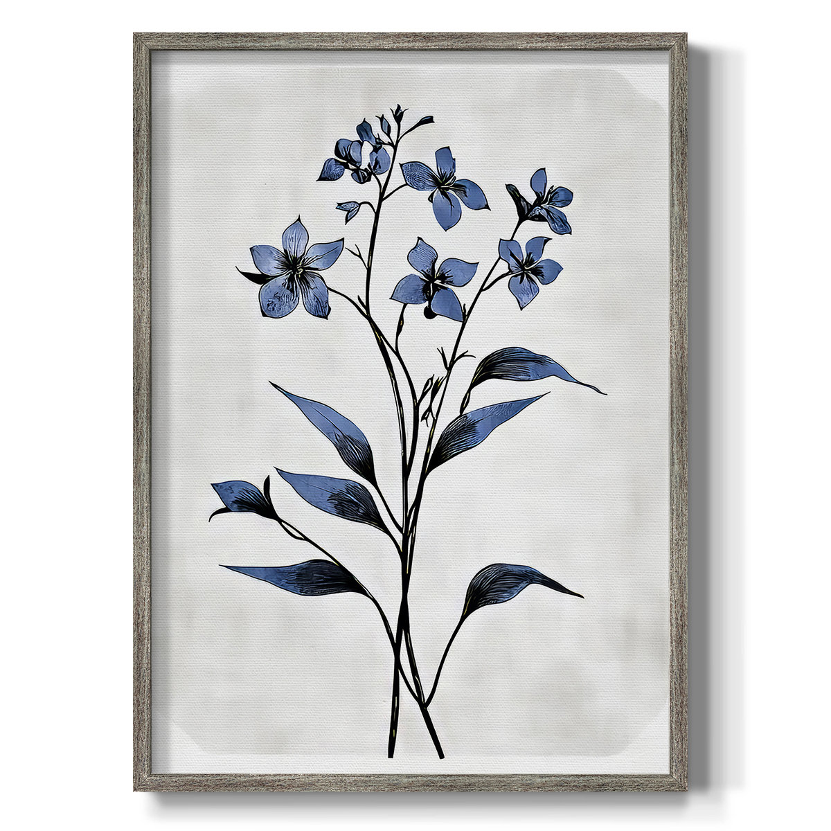 Winston Porter FLORAL Series DXLIII Framed Print - Solid Wood - Wayfair ...