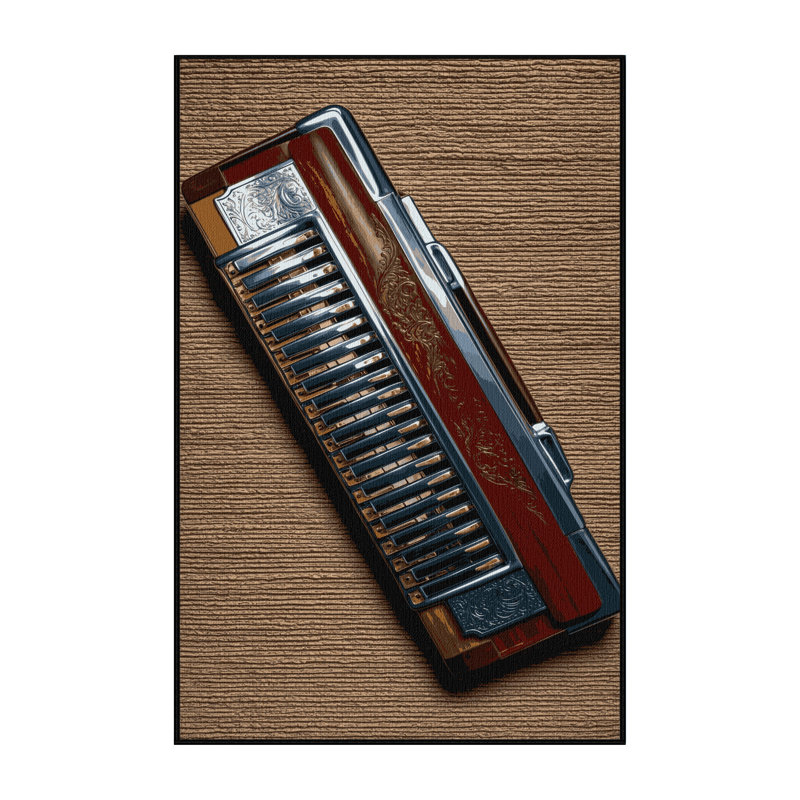  Tapis lavable Harmonica, Rectangle 6 pi x 9 pi