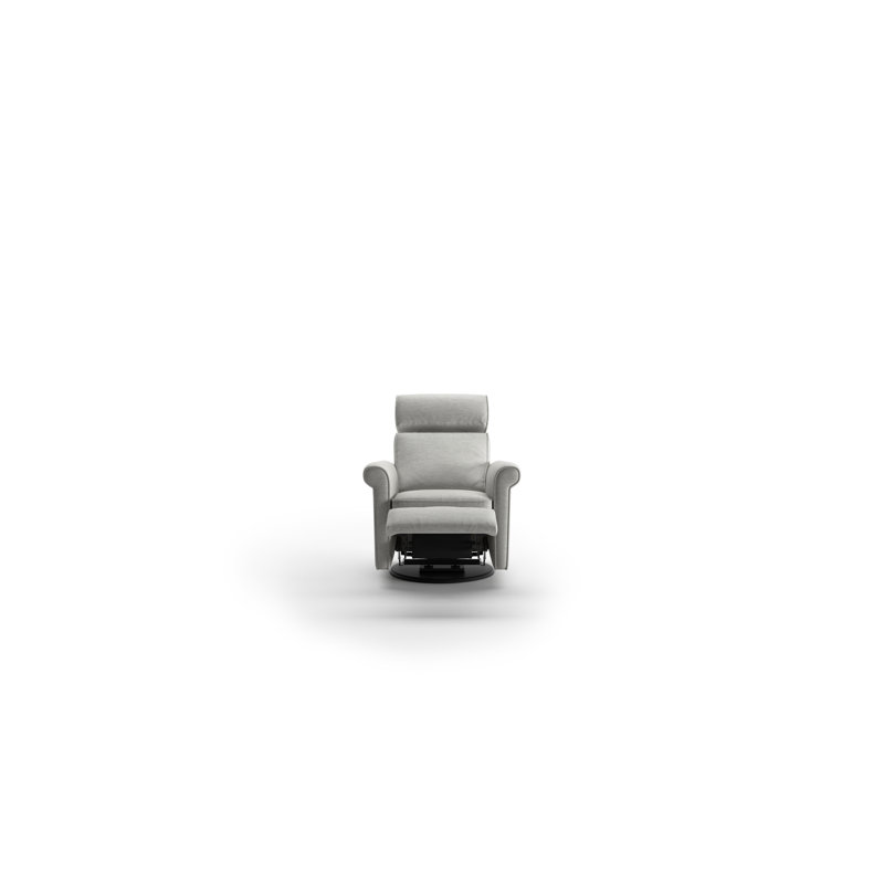 Rolled Recliner - Power & Battery, Gray