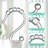 Rust Proof Metal Shower Curtain Hooks Rings
