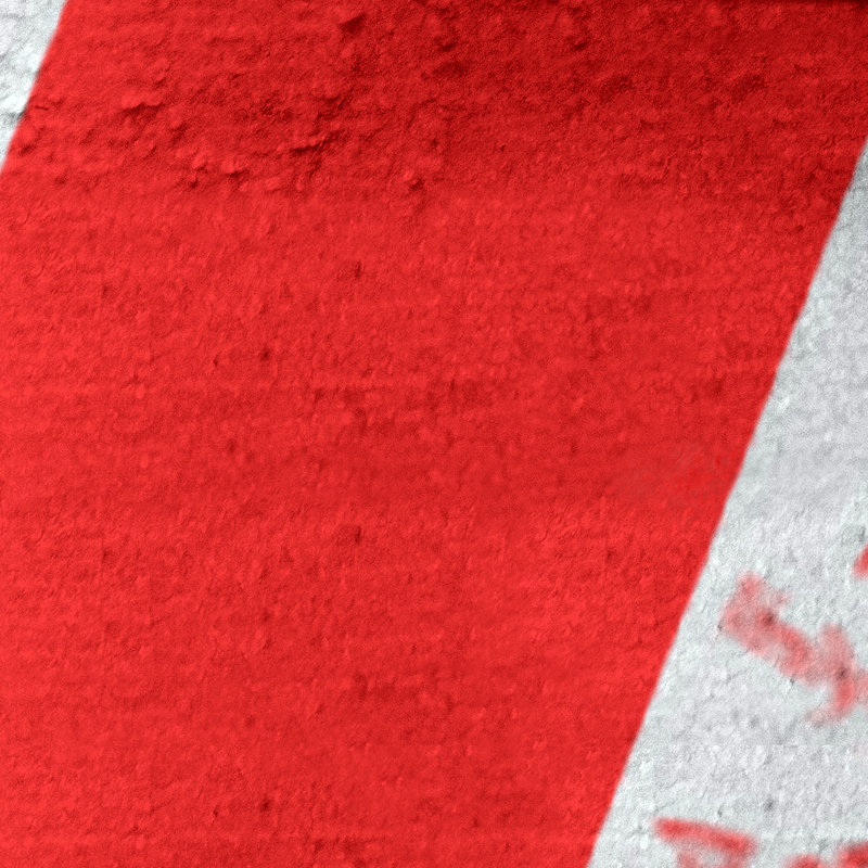 Bath Towel, Red, Poly/Cotton, Los Angeles
