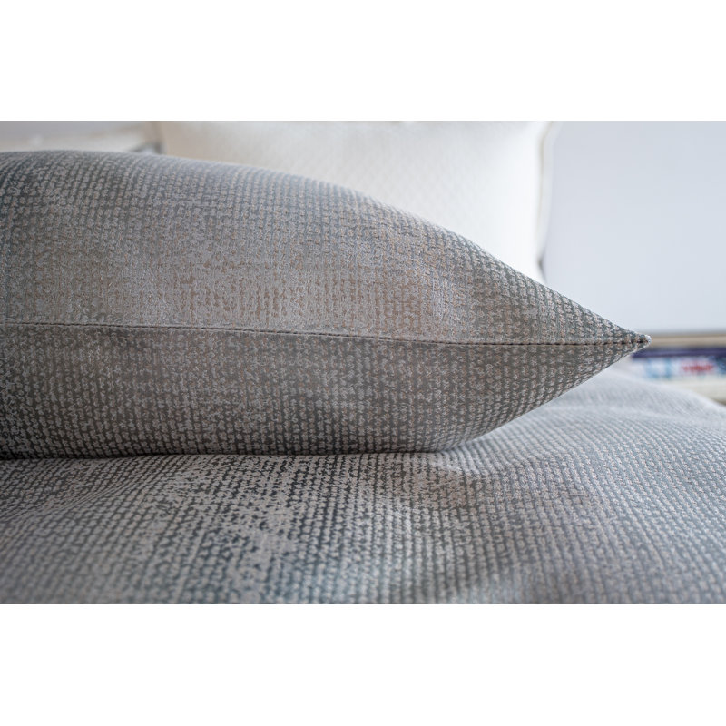 Anguilla Lumbar Pillow Cover & Insert, Aqua