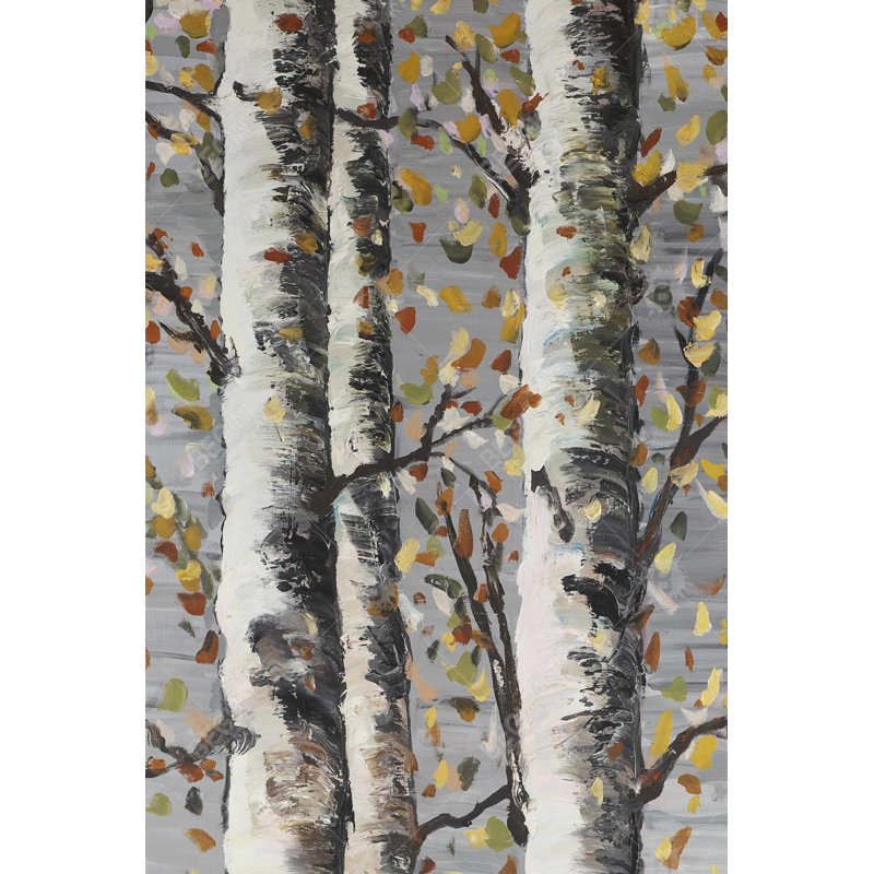 " Blossoming Birches "