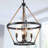 4- Light Rope Modern Farmhouse Pendant Light