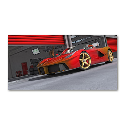 Racer - No Frame Print on Canvas