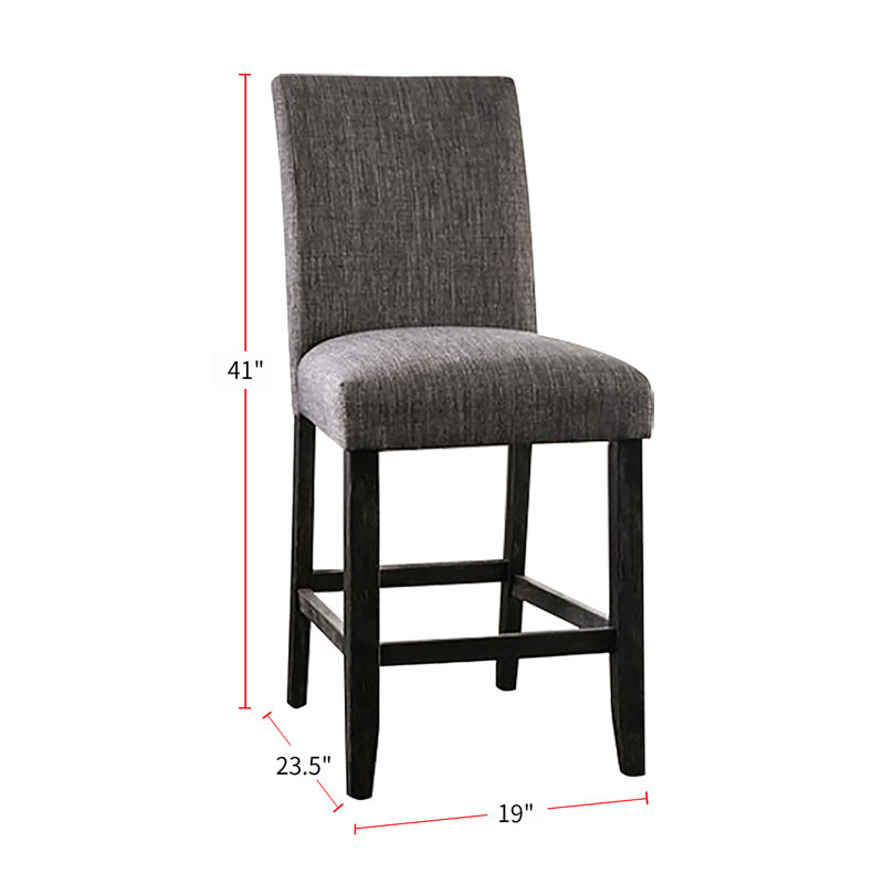 Aksayan Upholstered Counter Stool