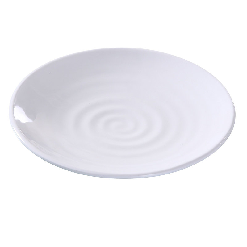 Assiette ronde en mélamine Yanco Osaka