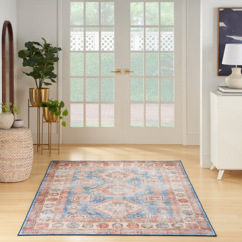 Oriental Indoor Rug, Rectangle 7'10" x 9'10"