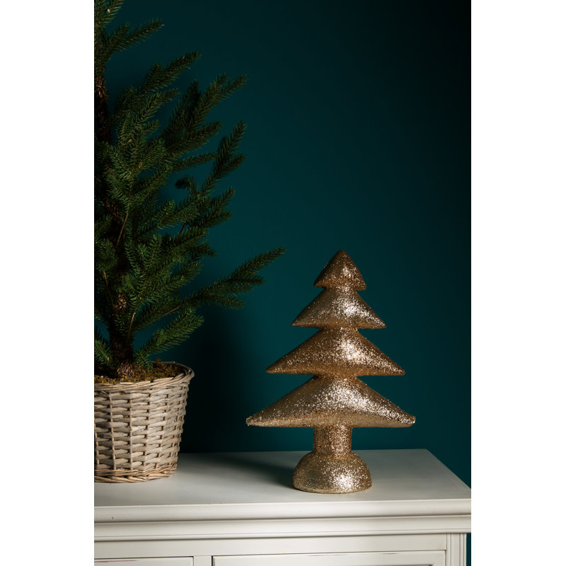 Christmas Tabletop Tree, 34cm H x 25cm W x 12cm D