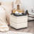 Sierra 18" Wide Tufted Square Ottoman Storage-1833108063